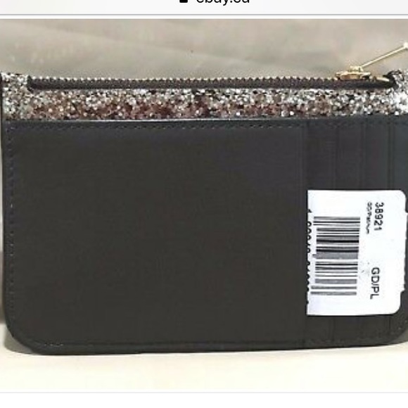 Sale ❗️Coach glitter zip card case - Picture 8 of 8